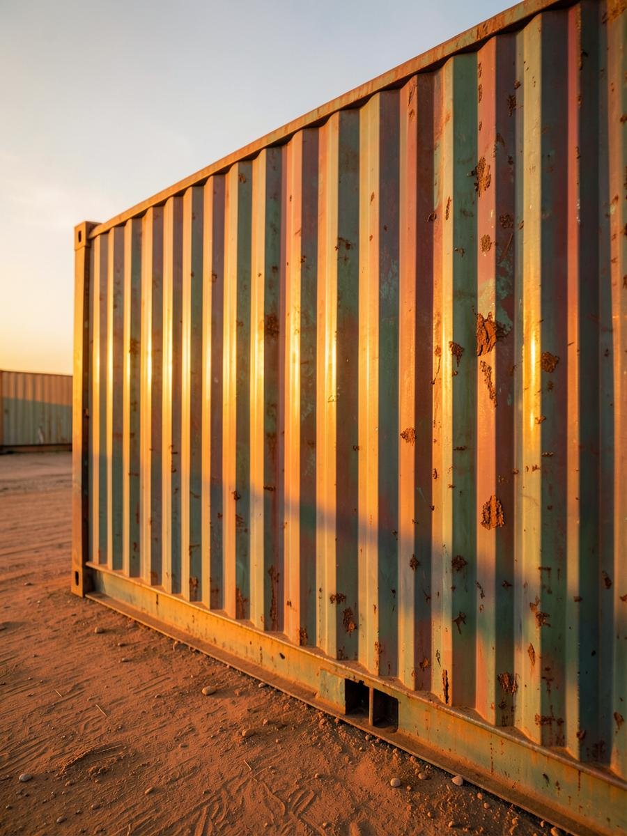 Used shipping containers