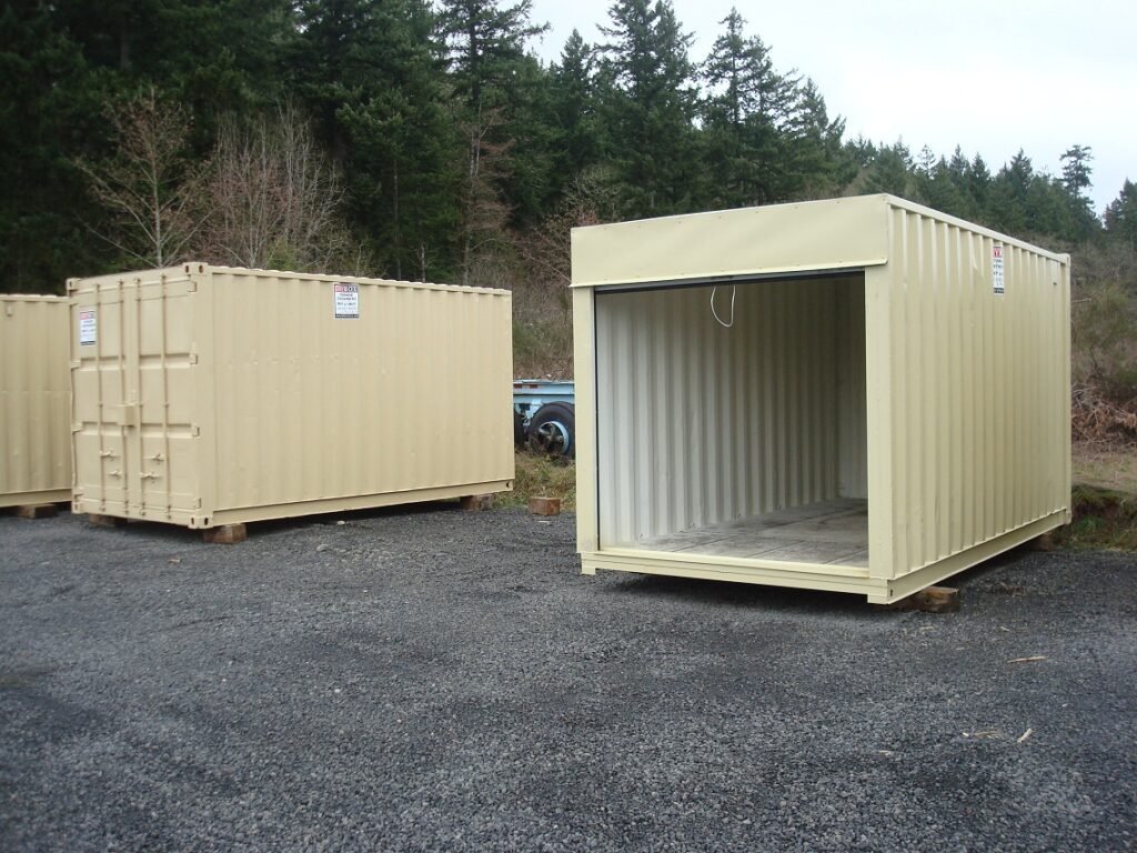 16ft High Cube Shipping Container with Rollup Door - Image 2