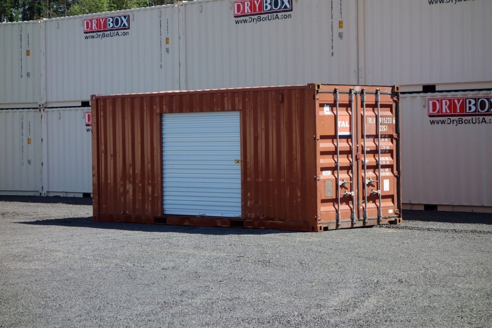 20ft Shipping Container with Side Rollup Door