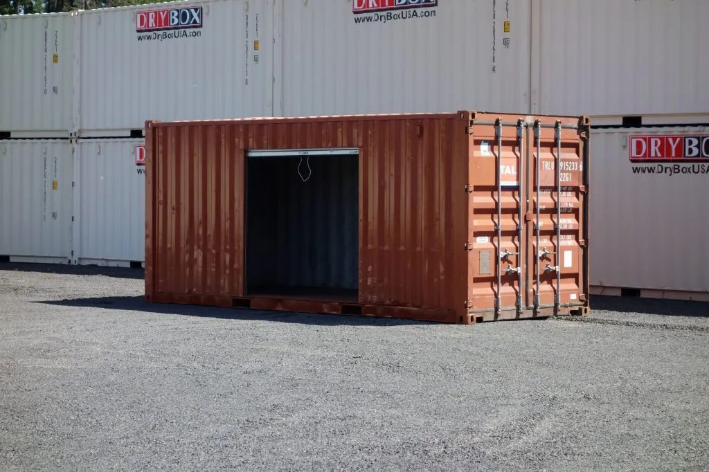 20ft Shipping Container with Side Rollup Door - Image 2
