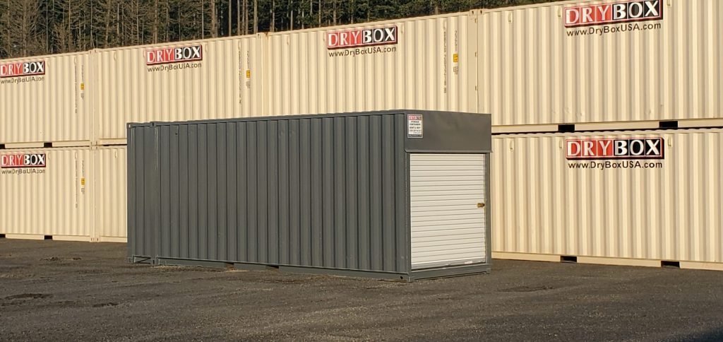 24ft High Cube Custom Storage Container with Roll Door - Image 2