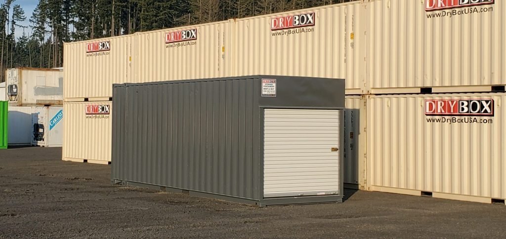 18ft High Cube Shipping Container with Rollup Door - Image 2