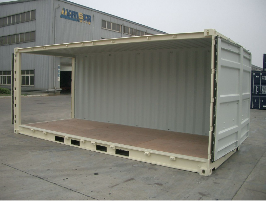 Open Side Containers