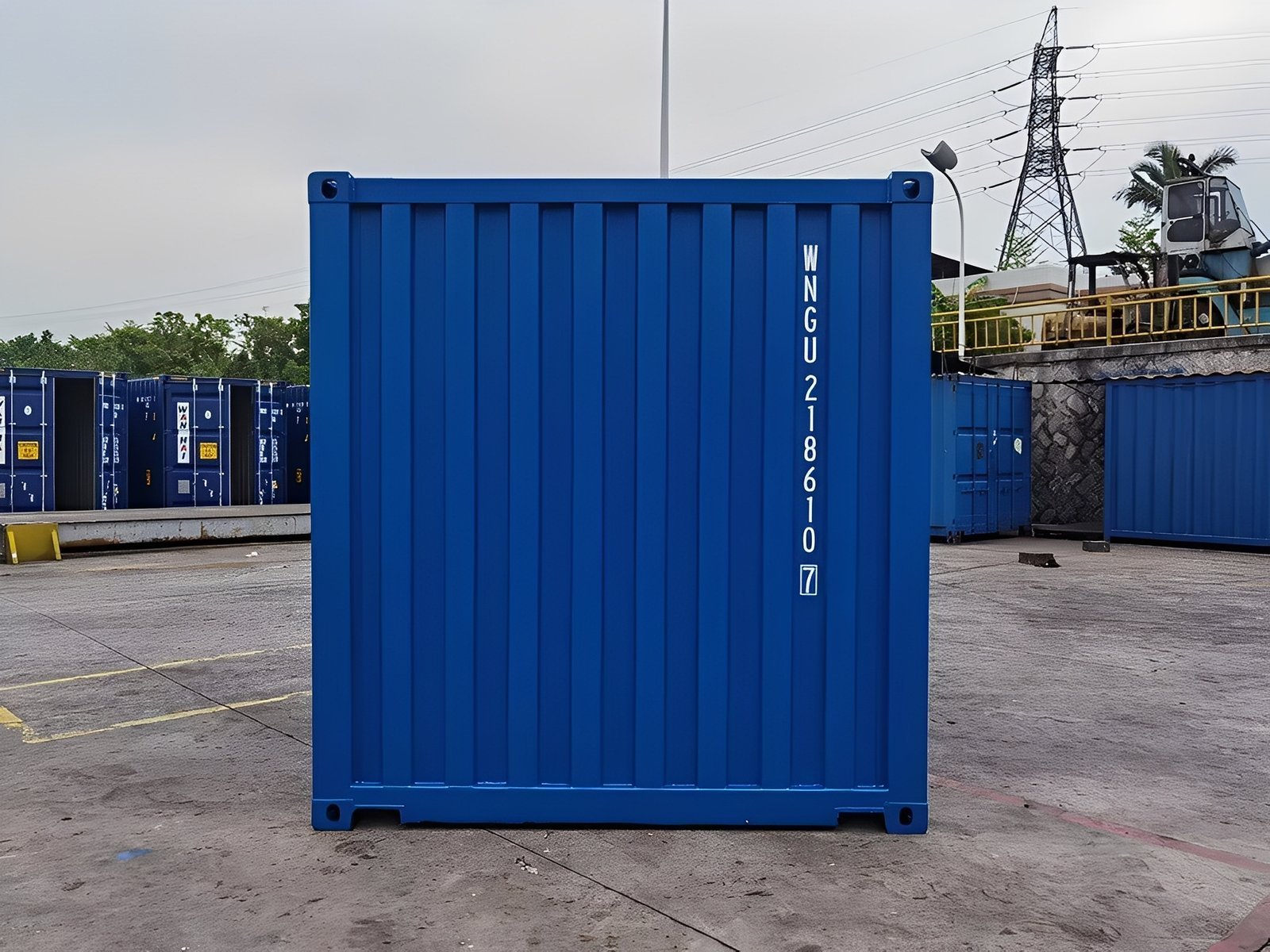 20Ft Shipping Container (One Trip) – Blue - Image 6