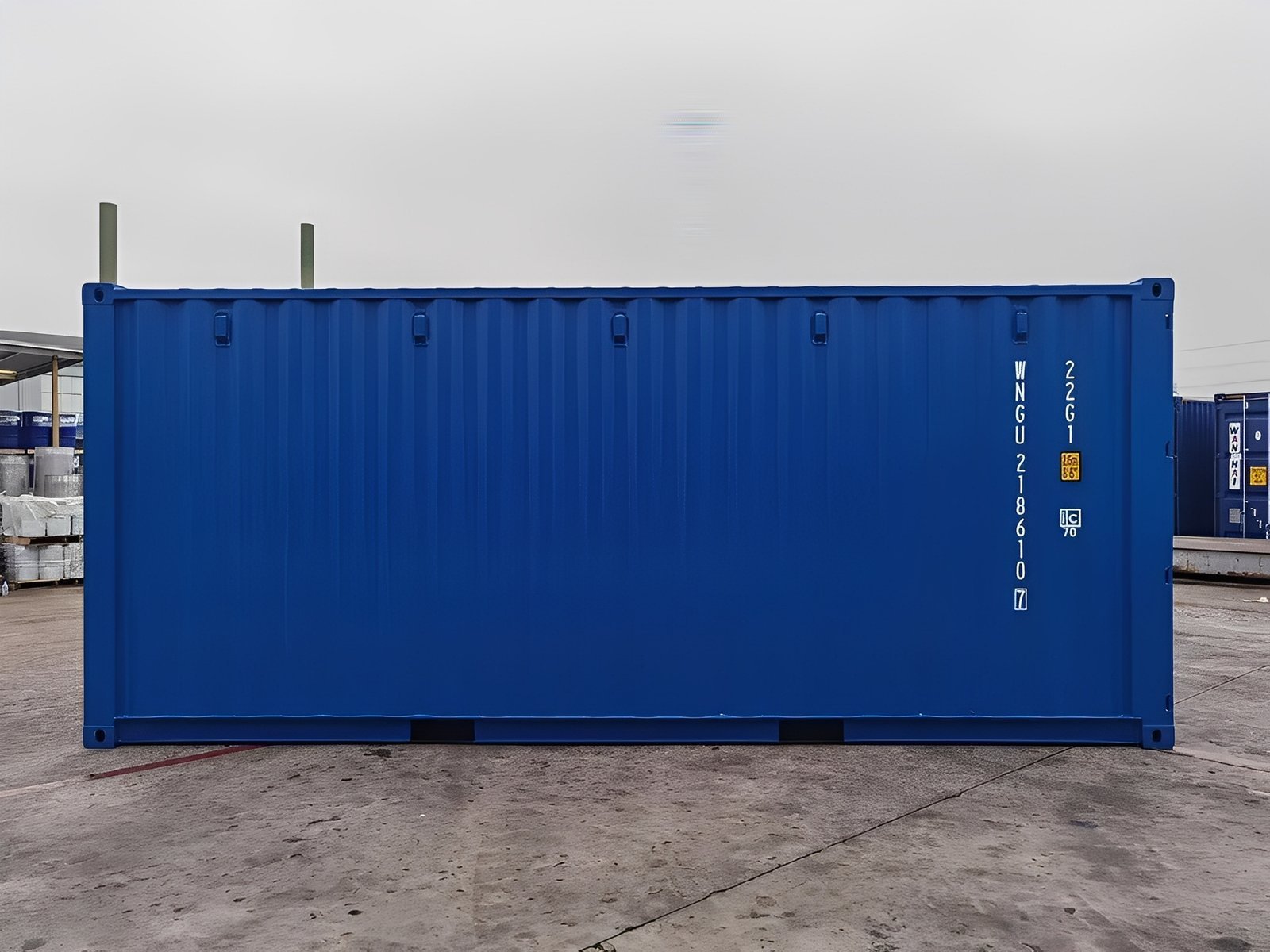 20Ft Shipping Container (One Trip) – Blue - Image 5