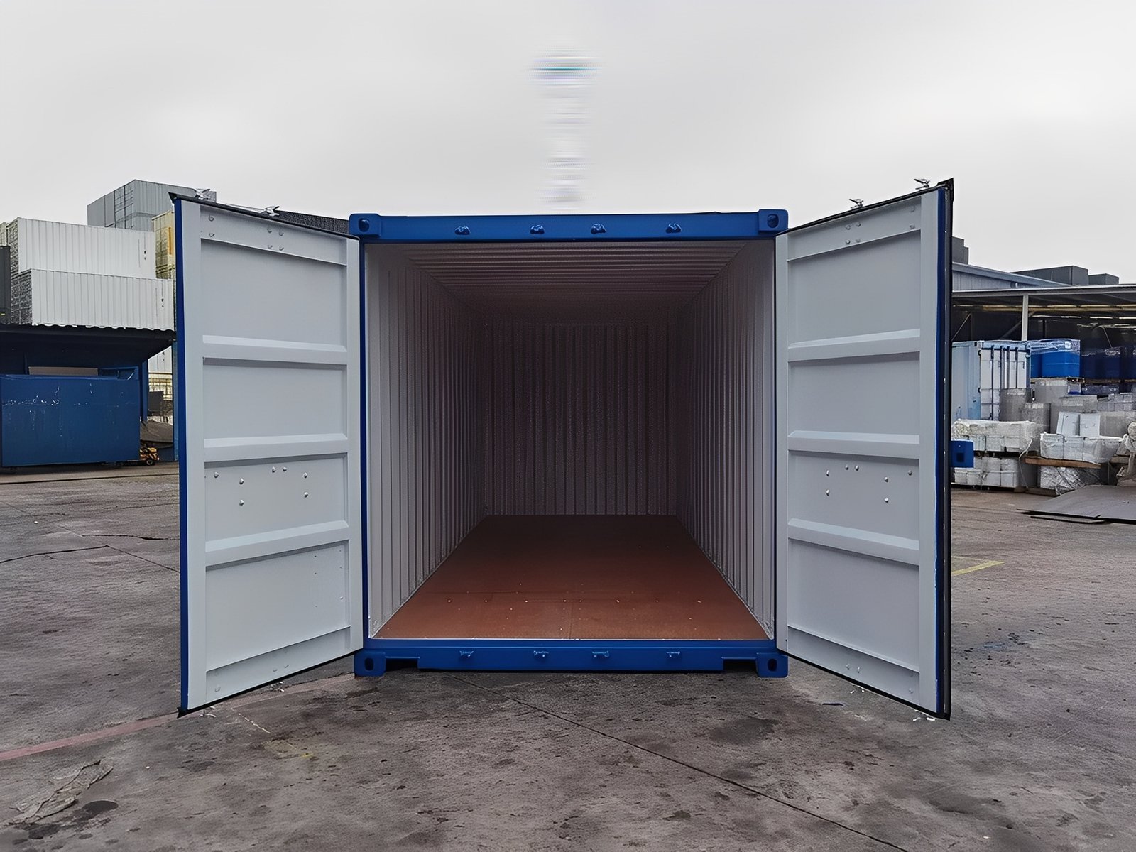 20Ft Shipping Container (One Trip) – Blue - Image 7