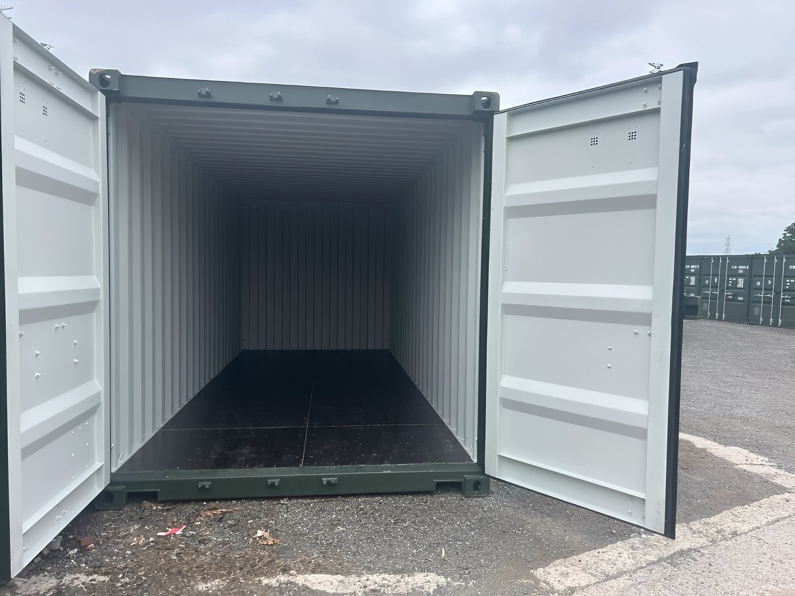 20Ft Shipping Container (One Trip) – Dark Green - Image 4