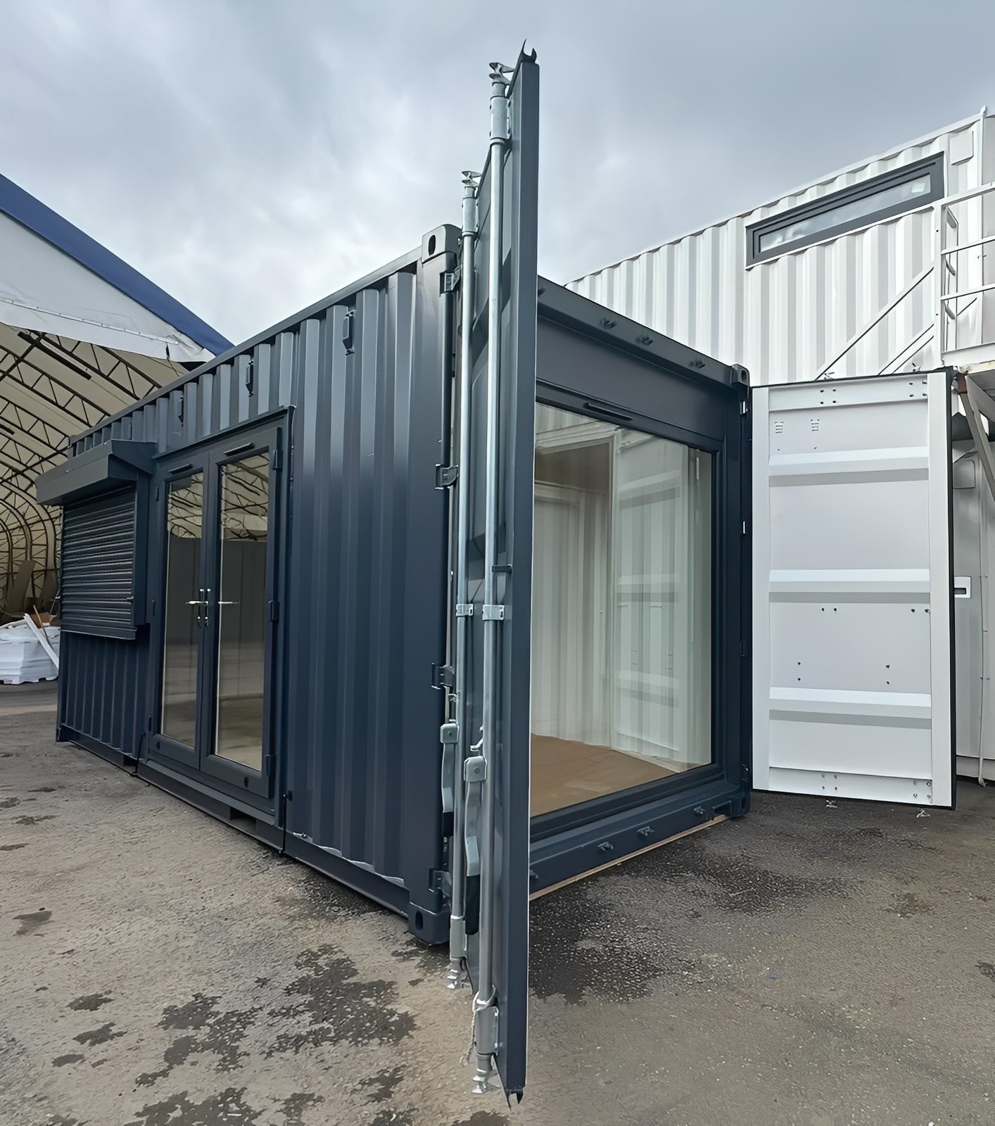 20ft x 8ft Custom Shipping Container Conversion