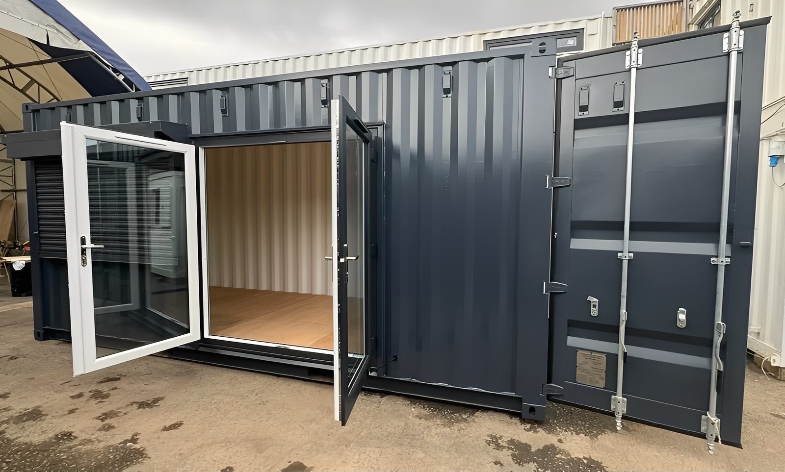 20ft x 8ft Custom Shipping Container Conversion - Image 3