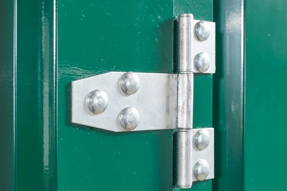 (Powder Coated) Flat Packed Metal Storage Container - Image 3