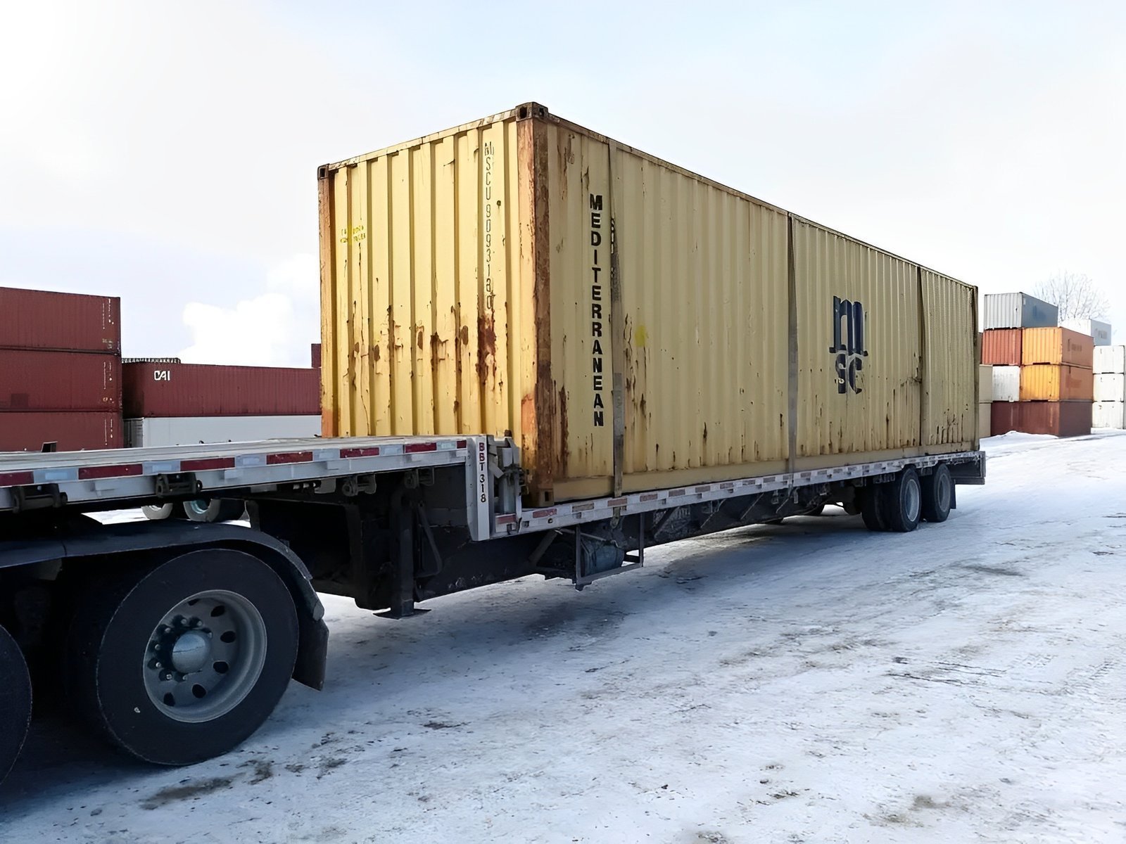 40ft x 8ft Used Shipping Container | High Cube - Image 3