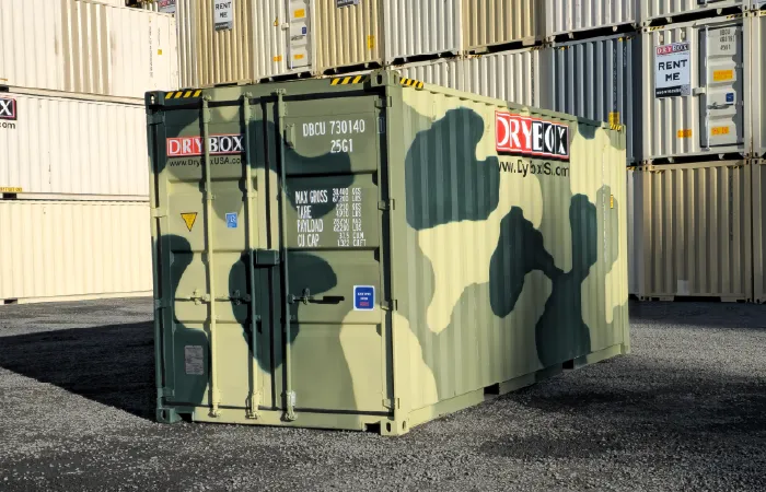 20ft New Shipping Container: CAMO - Image 4