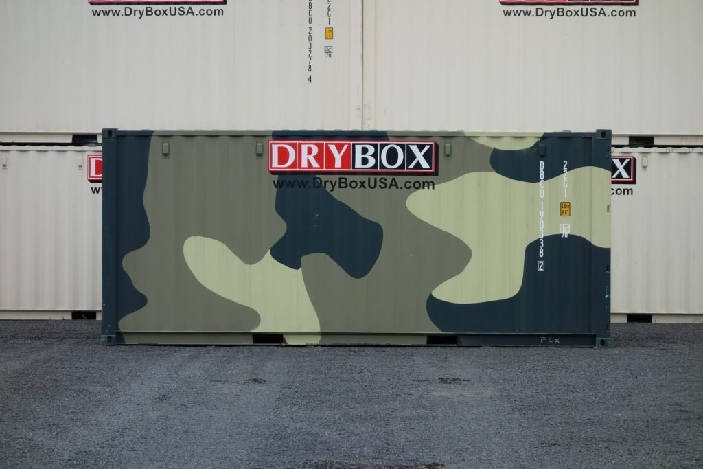 20ft New Shipping Container: CAMO - Image 3