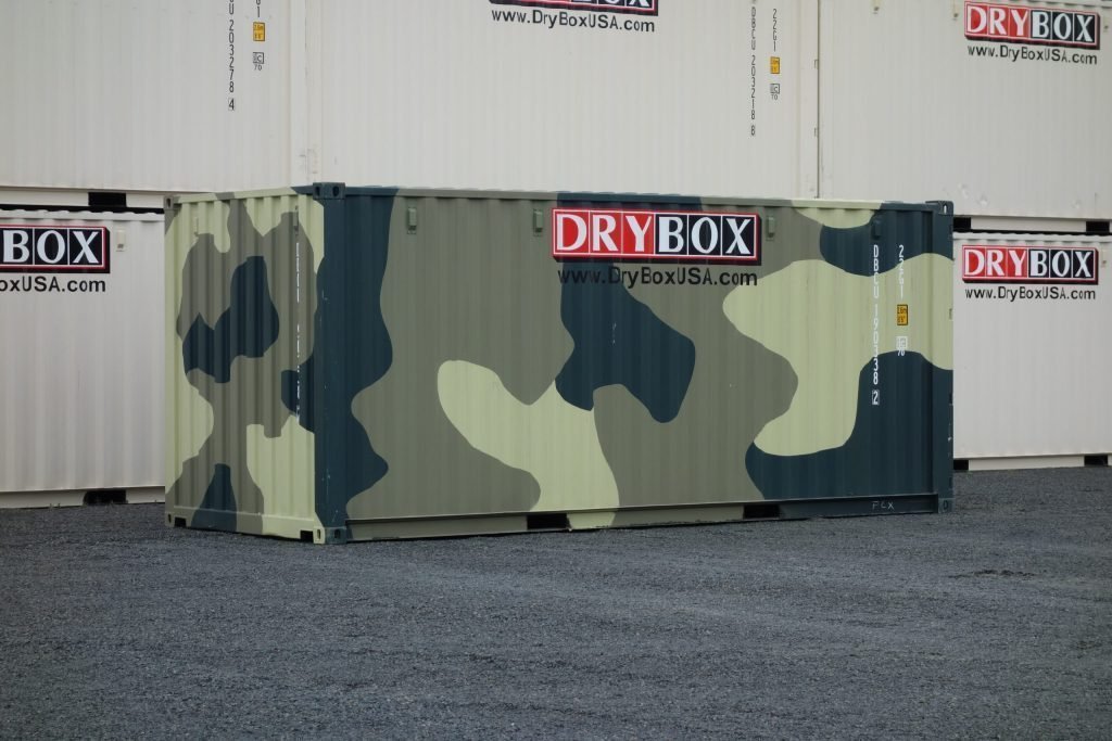 20ft New Shipping Container: CAMO - Image 2