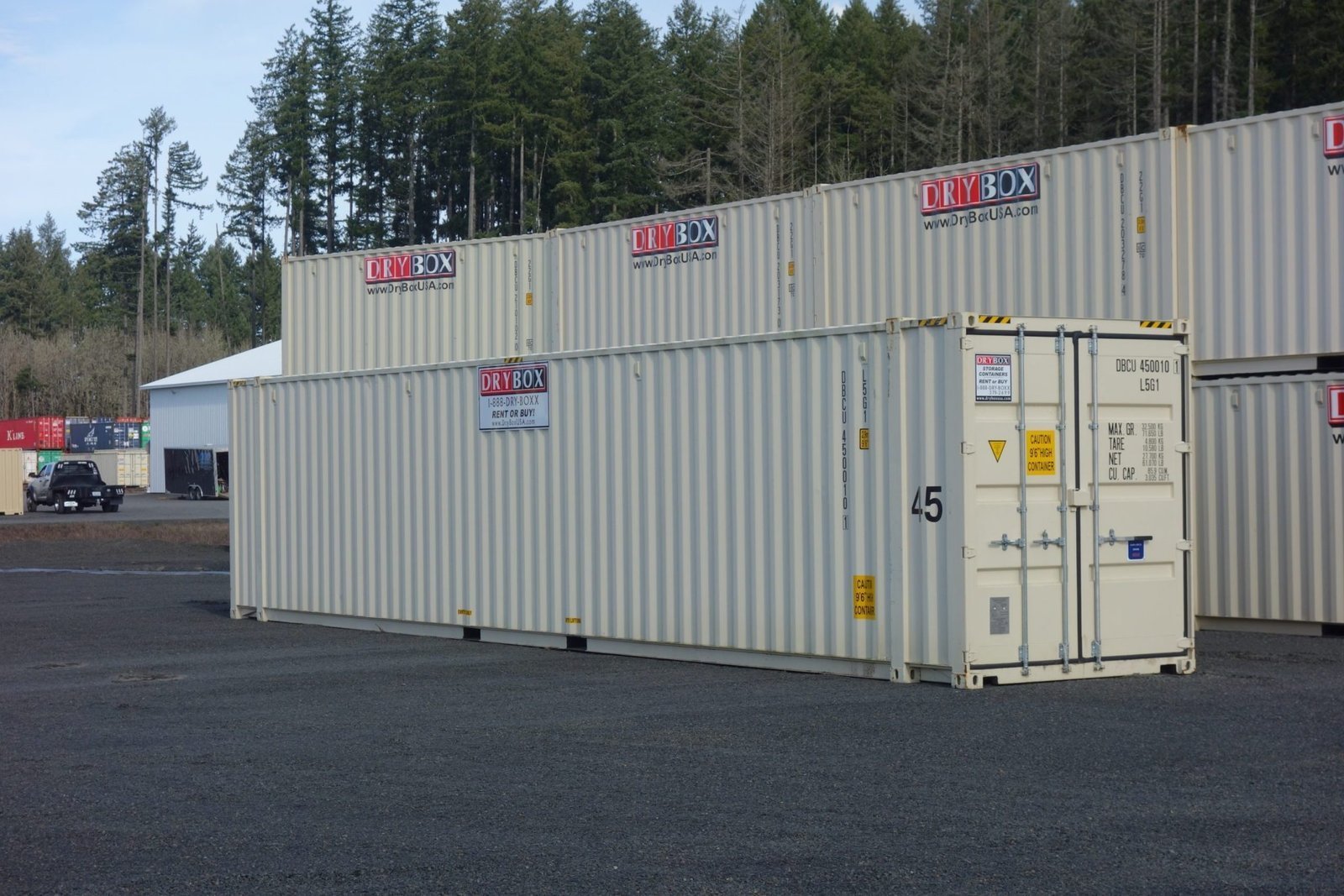 45HC Shipping Container New 1-Trip