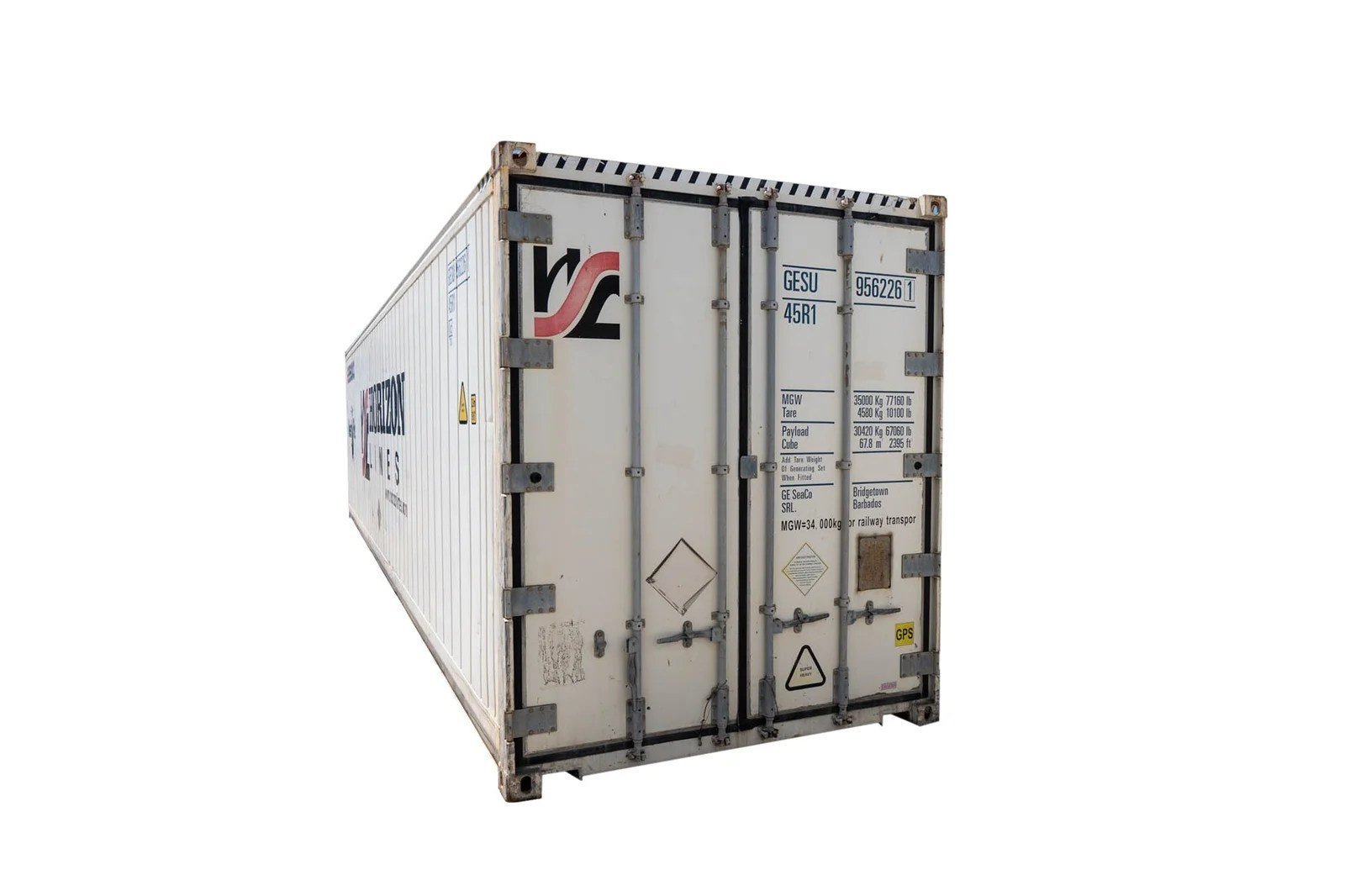 40′ High Cube Used Refrigerated Container (Three Phase) - Image 2